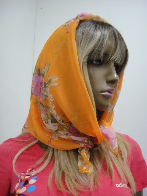  Цветы платок