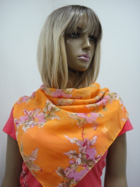  Цветы платок