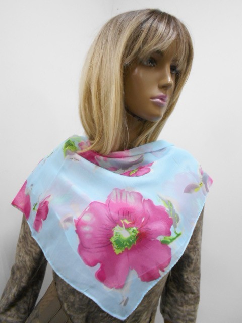  Цветы платок