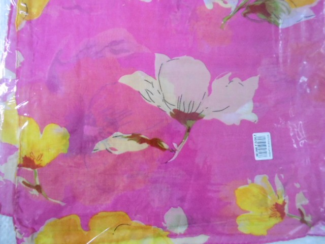  Цветы платок