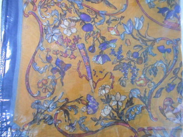  Цветы платок