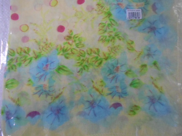  Цветы платок