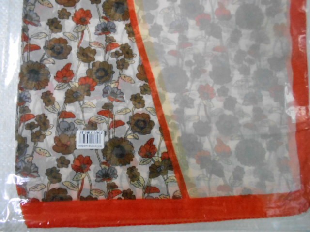  Цветы платок