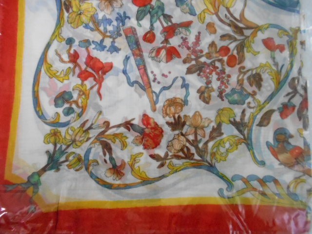  Цветы платок