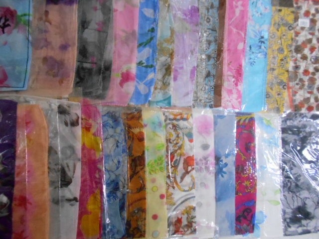  Цветы платок