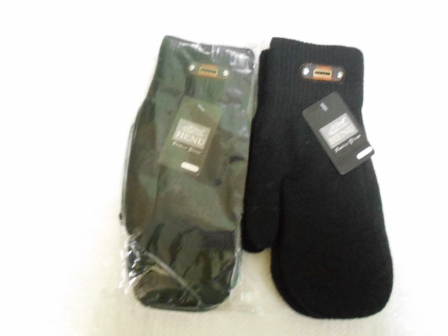  варежки муж.шерсть