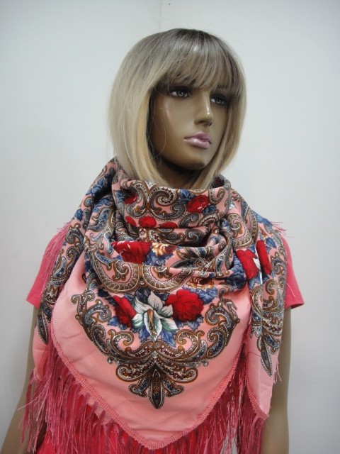 Платок цветы