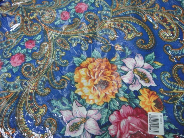 Платок цветы