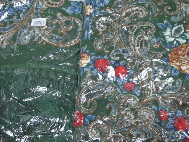 Платок цветы