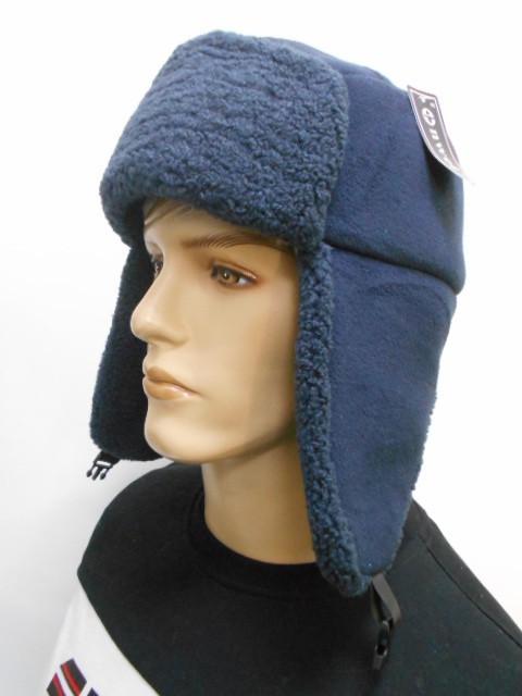  Ушанка коттон+барашек