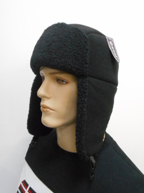  Ушанка коттон+барашек