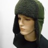  Ушанка коттон+барашек