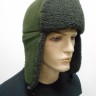  Ушанка коттон+барашек