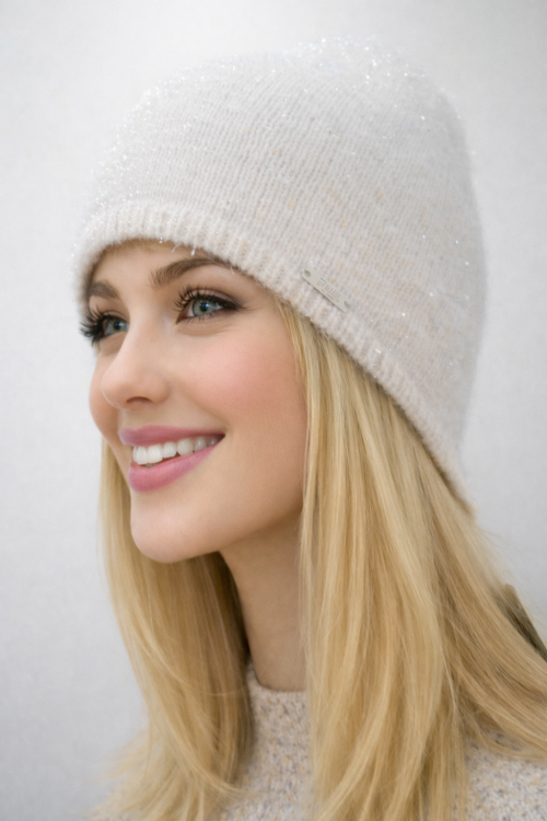  Диор шапка с люрексом