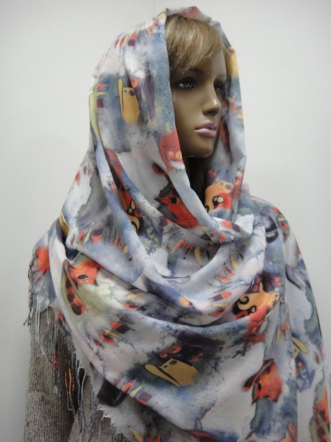 3D рисунки палантин