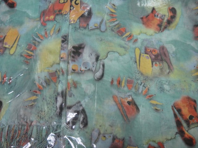 3D рисунки палантин