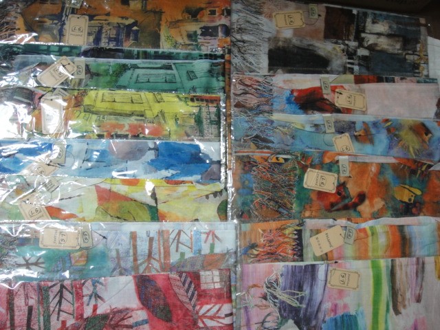 3D рисунки палантин