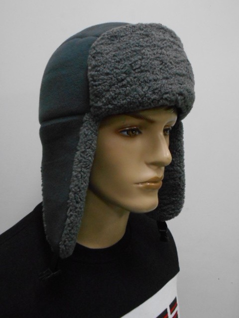  Ушанка коттон+барашек