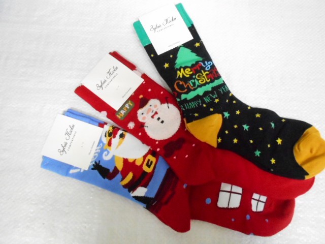 носки жен.Новогодние (3пары)