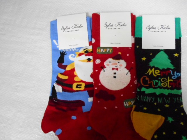 носки жен.Новогодние (3пары)
