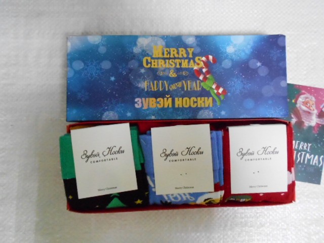 носки жен.Новогодние (3пары)