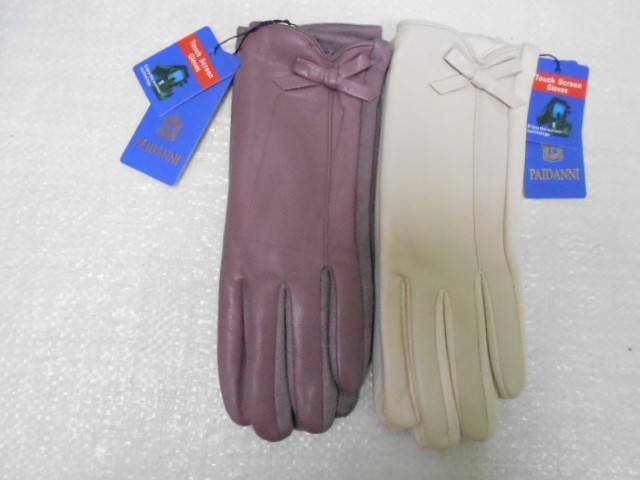   перчатки жен.1/2 натур.кожа