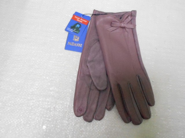   перчатки жен.1/2 натур.кожа