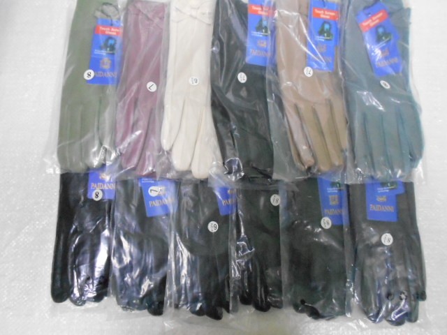   перчатки жен.1/2 натур.кожа