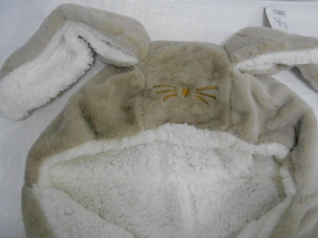  Капюшон зайка