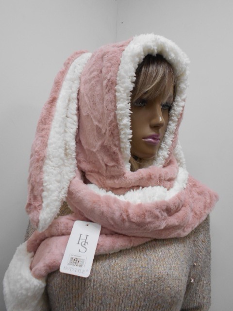  Капюшон зайка