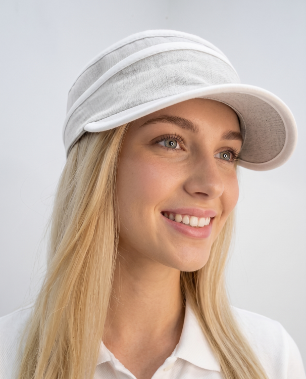 Кепка-бандана лён