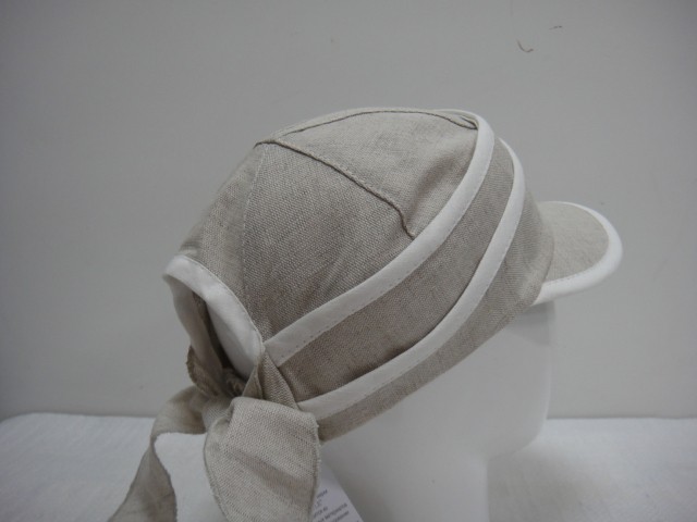 Кепка-бандана лён