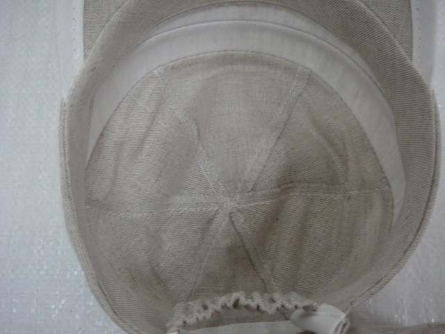 Кепка-бандана лён