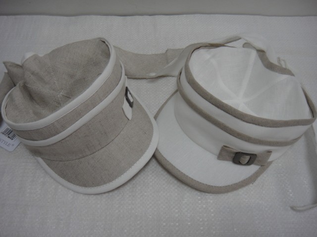 Кепка-бандана лён