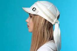 Кепка-бандана лён