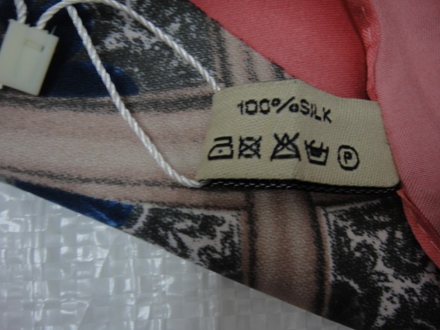 3D цветы платок