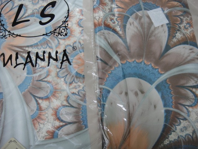 3D цветы платок