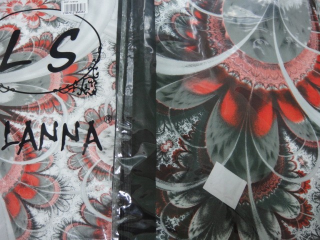 3D цветы платок