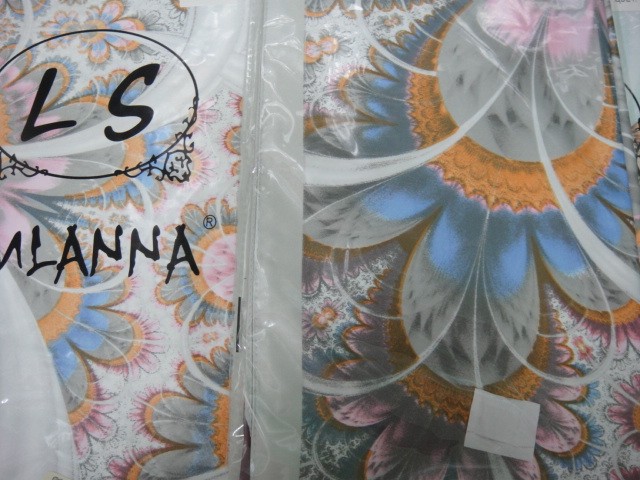 3D цветы платок