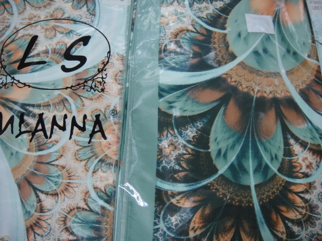 3D цветы платок