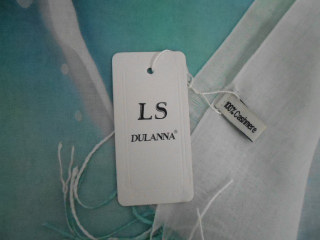 3D цветы палантин