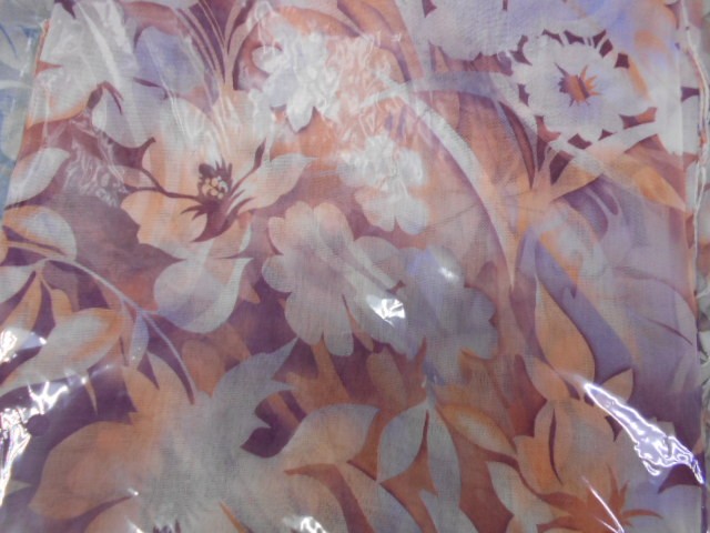 3D цветы платок