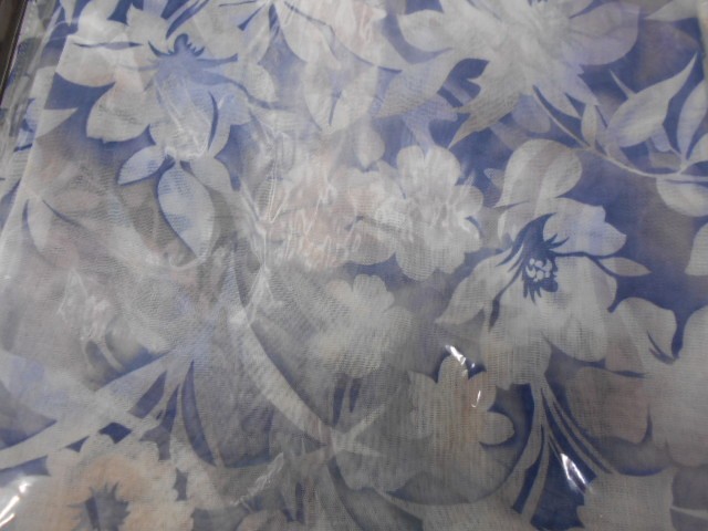 3D цветы платок