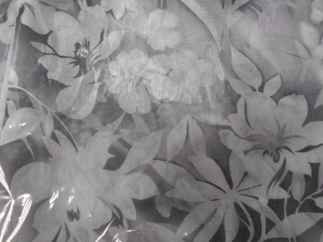 3D цветы платок