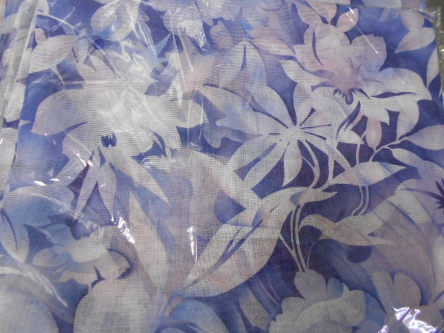 3D цветы платок