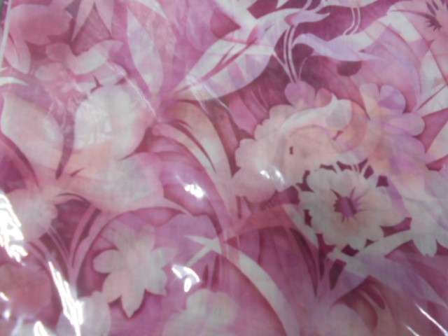 3D цветы платок