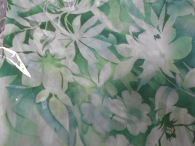 3D цветы платок