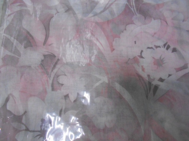 3D цветы платок