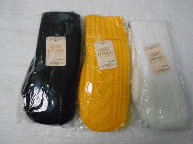  Варежки жен. шерсть