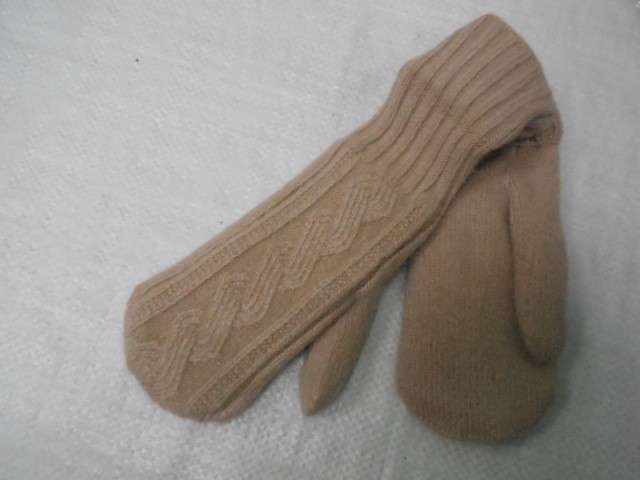  Варежки жен. шерсть